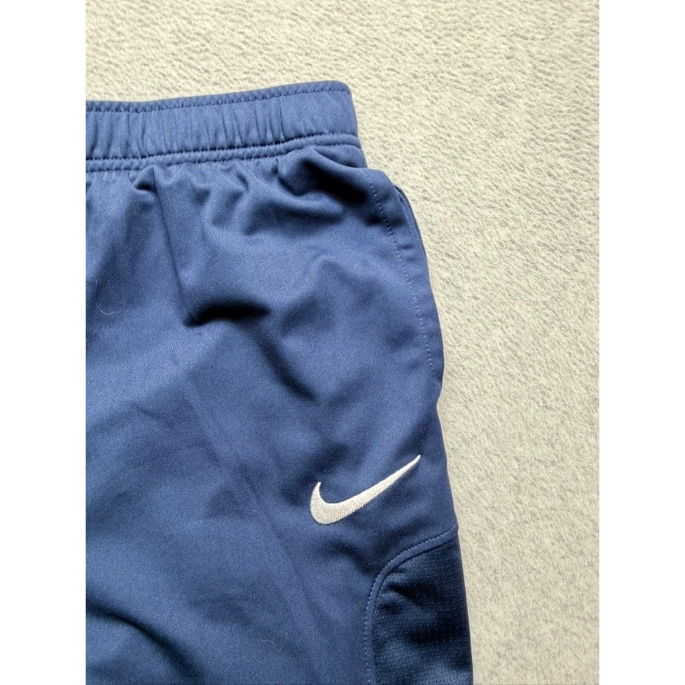 Nike Dri-FIT Kids Navy Blue Athletic Training Pants Swoosh Logo Size Medium M - Picture 5 of 8